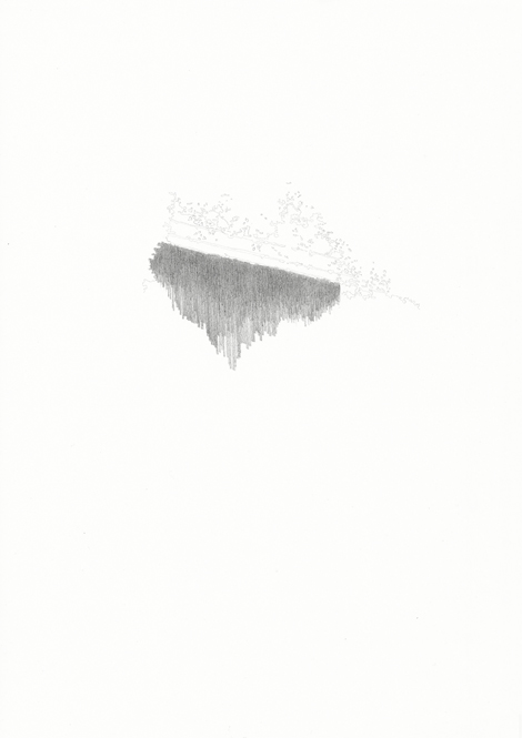 Forst #03, Bleistift auf Papier, 29,7 x 21 cm, 2013